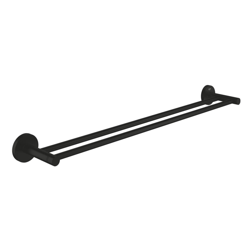 GROHE 412032430 - Porte-serviettes à deux bras START 654 mm noir