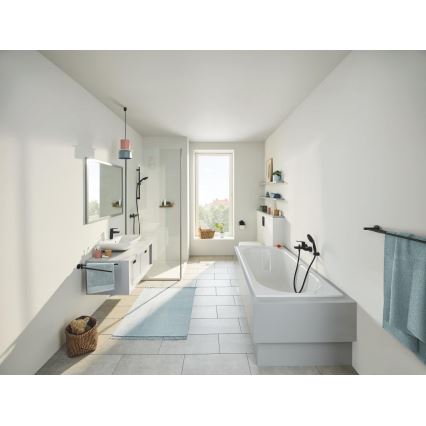 GROHE 412032430 - Porte-serviettes à deux bras START 654 mm noir