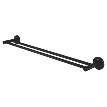GROHE 412032430 - Porte-serviettes à deux bras START 654 mm noir