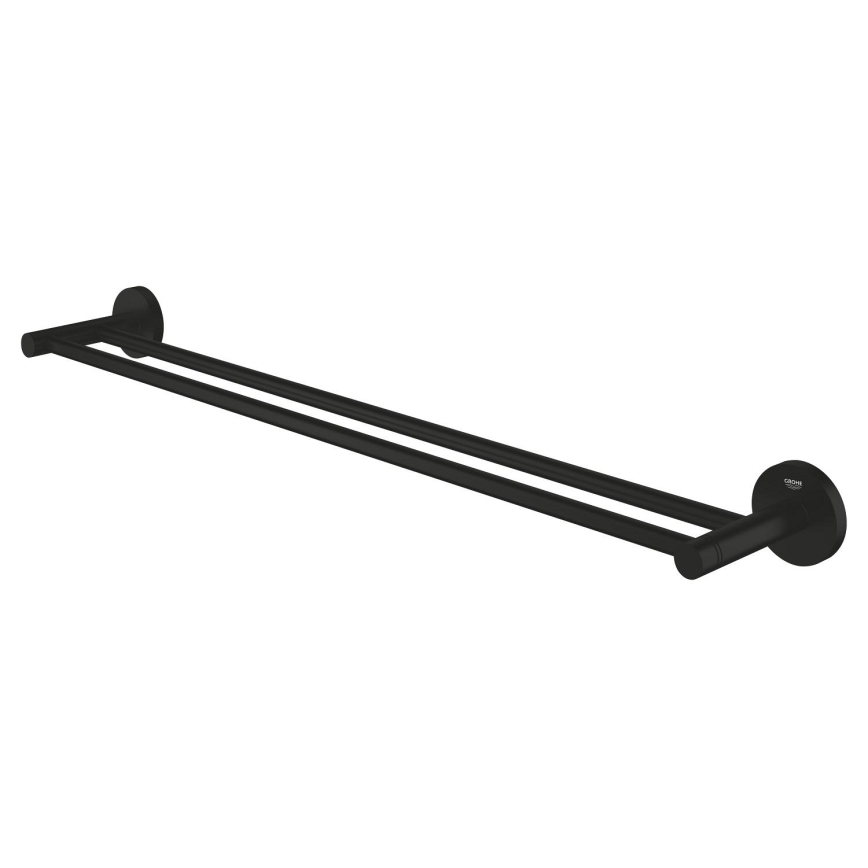 GROHE 412032430 - Porte-serviettes à deux bras START 654 mm noir