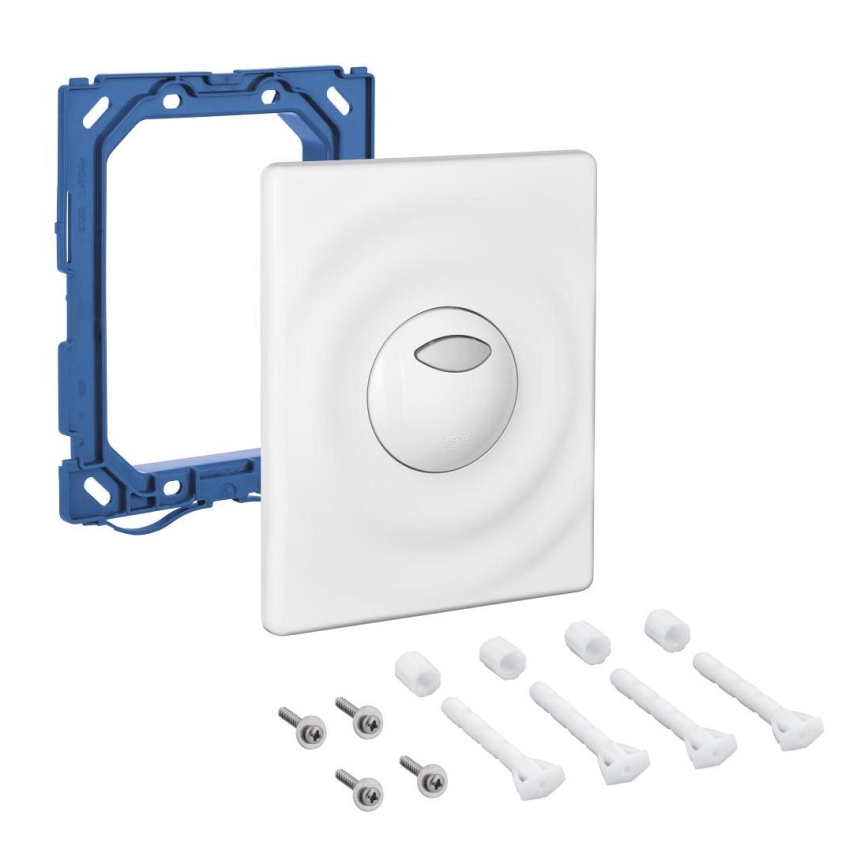 GROHE 42302SH0 - Plaque de commande SURF 156 × 197 mm blanche