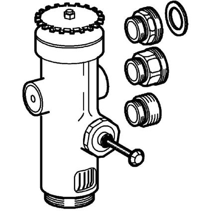 GROHE 43996000 - Mécanisme de chasse d'eau sous pression RONDO 3”