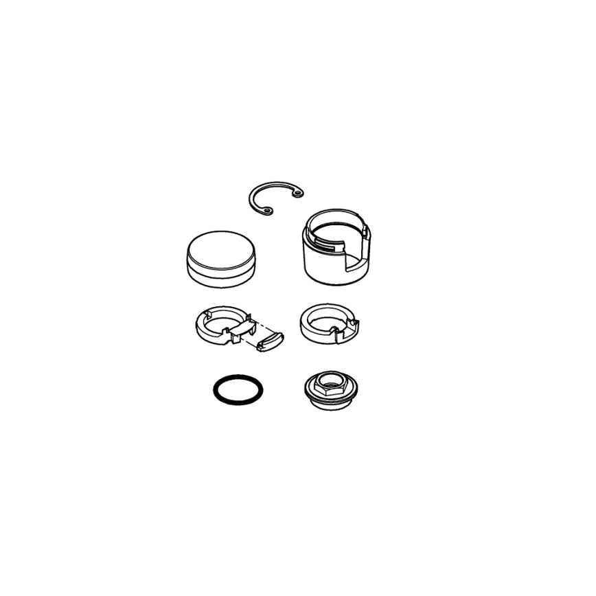 GROHE 46023000 - Mitigeur monocommande EUROMIX chrome poli