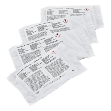 GROHE 4697700M - Détartrant SENSIA ARENA 4 × 80 g blanc