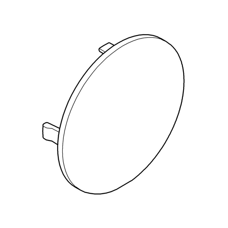 GROHE 4788300M - Cache GROHTHERM 2000 chrome brillant