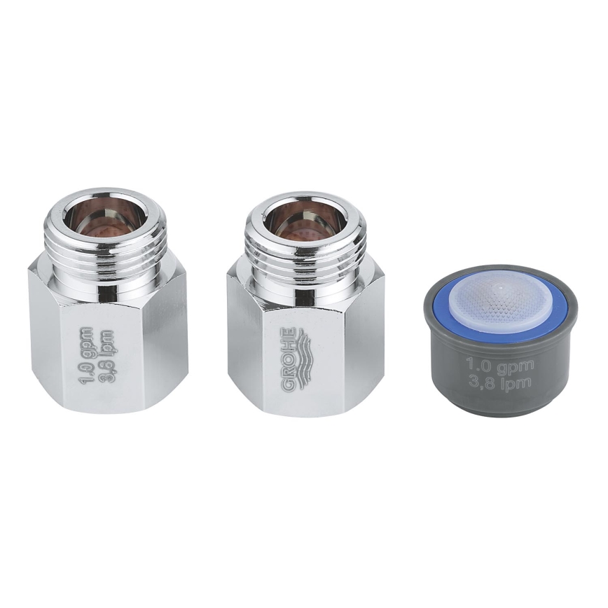 GROHE 48189000 - Kit d'économie d'eau G 38” Chrome brillant