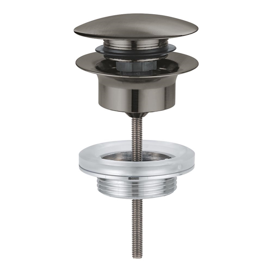 GROHE 65807AL0 - Garniture de vidage pour lavabo avec trop-plein, graphite