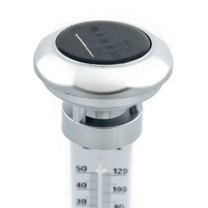 Grundig 89640 - Lampe solaire LED avec thermomètre 1xLED/1,2V IP44