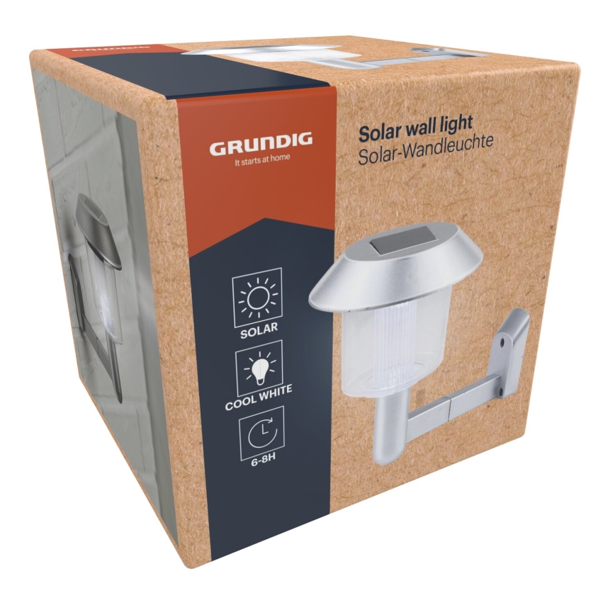 Grundig - Applique murale solaire LED/1,2V