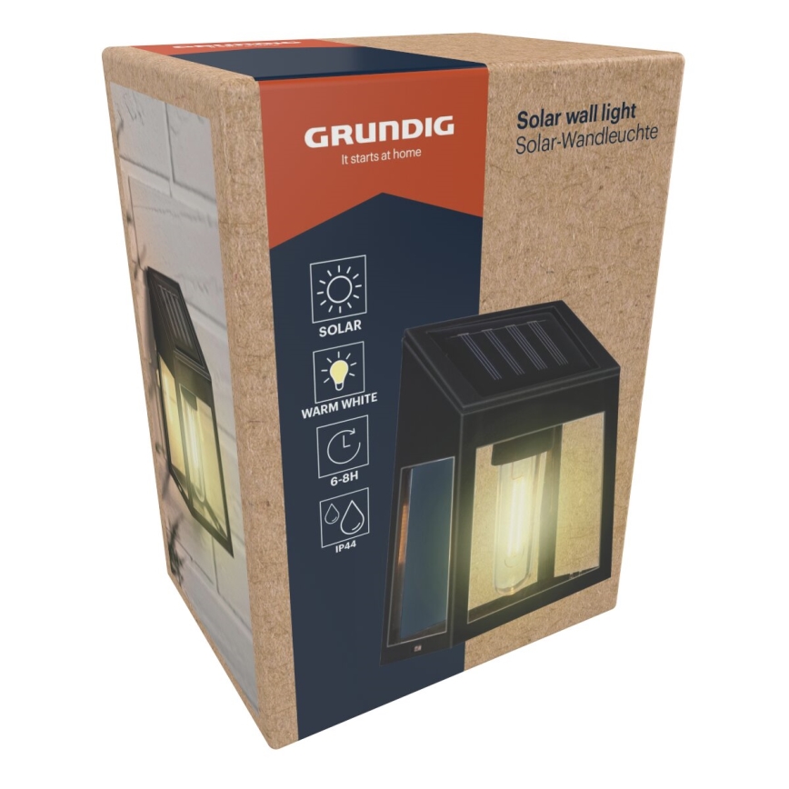 Grundig - Applique murale solaire LED/1,2V IP44