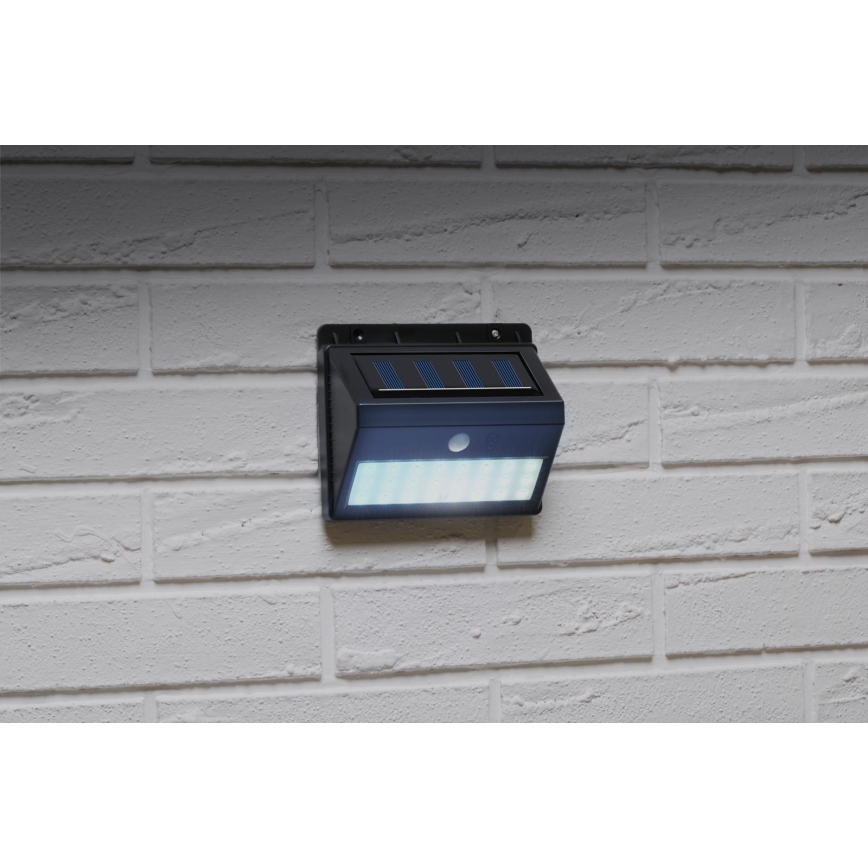 Grundig - Applique murale solaire LED avec capteur LED/1,2V 600 mAh IP44