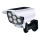 Grundig - Caméra de surveillance factice solaire à LED avec capteur, 1,2 V 800 mAh + télécommande
