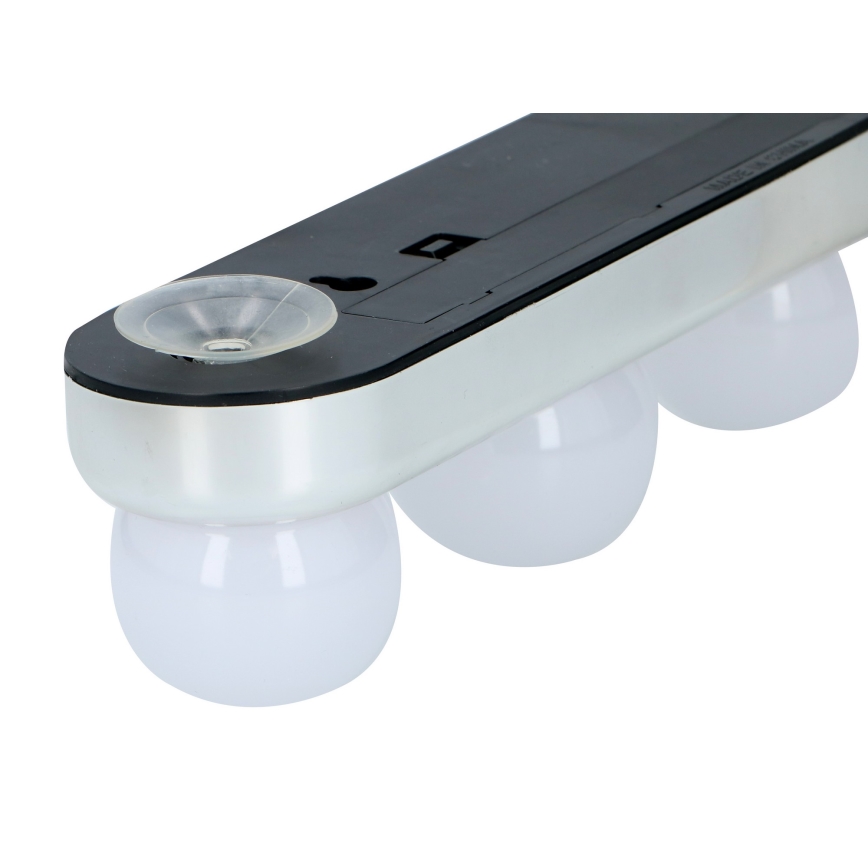 Grundig - Eclairage miroir 4xLED/4xAA