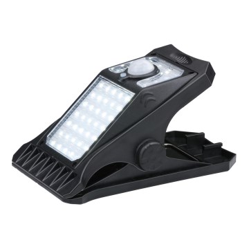 Grundig - Éclairage solaire avec détecteur CLIP-ON LED/9W/3,7V IP44