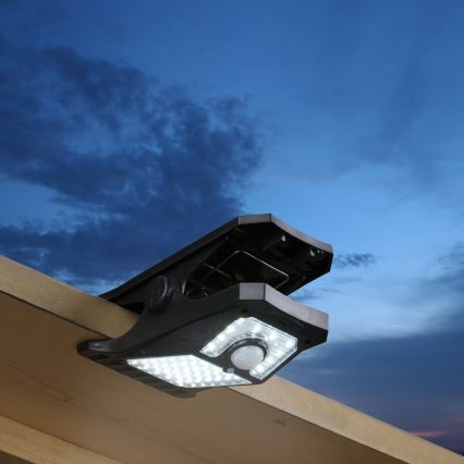 Grundig - Éclairage solaire avec détecteur CLIP-ON LED/9W/3,7V IP44