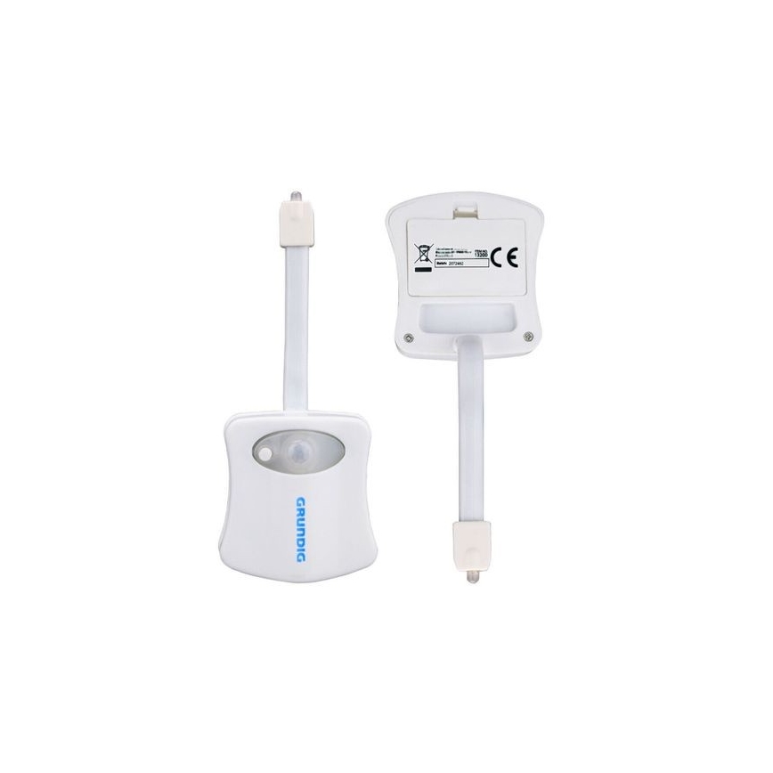 Grundig - Eclairage WC avec détecteur LED/3xAAA