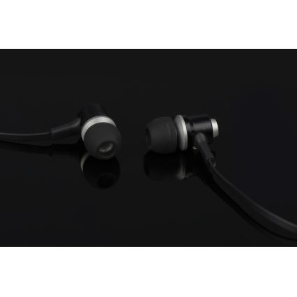 Grundig - Écouteurs avec microphone JACK 3,5 mm noir