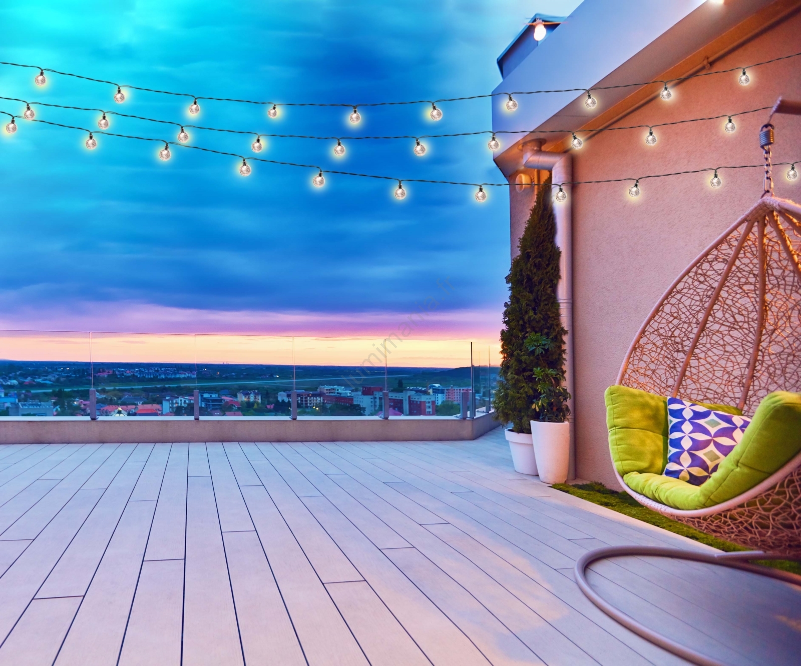 LED Universum Guirlande Lumineuse à LED Blanc Chaud 80 M 1000