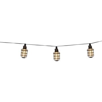 Grundig - Guirlande solaire 10xLED 3,8m IP44 blanc chaud