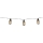 Grundig - Guirlande solaire 10xLED 3,8m IP44 blanc chaud