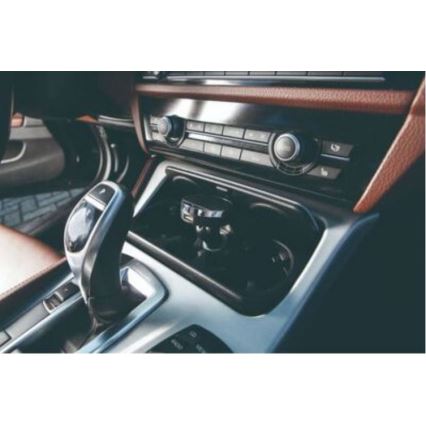 Grundig - Haut-parleur Bluetooth avec recharge USB à l'allumage de la voiture
