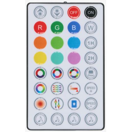 Grundig - Lampadaire sur pied LED RGB dimmable 2 en 1, 230 V, avec télécommande