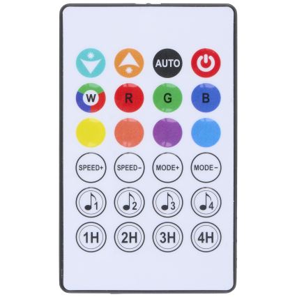 Grundig - Lampadaire LED RGB à intensité variable LED/8W/5V + télécommande