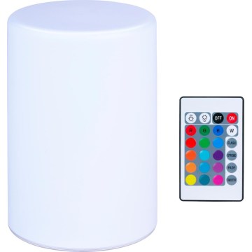 Grundig - Lampe de table LED RGB à intensité variable LED/3xAAA + télécommande