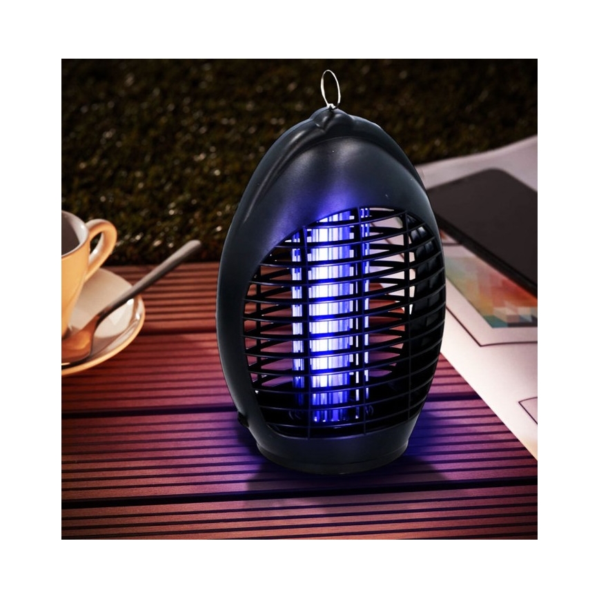 Grundig - Lampe d'extérieur LED UV avec piège à insecte LED/1W/230V