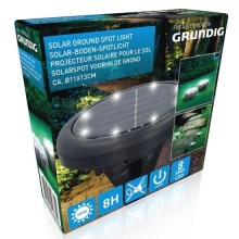 Grundig - Lampe solaire 8xLED