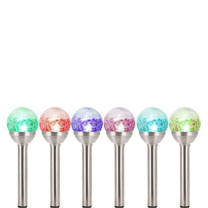 Grundig - Lampe solaire LED 1,2 V 600 mAh multicolore