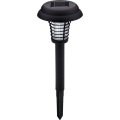 Grundig - Lampe solaire LED et piège à insectes UV LED/1xAA 600 mAh IPX4