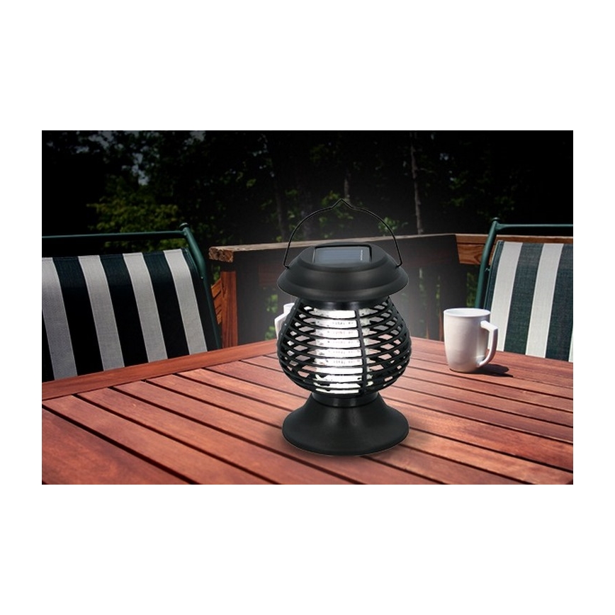 Grundig - Lampe solaire LED UV avec piège à insecte LED/1W/1,2V IPX4