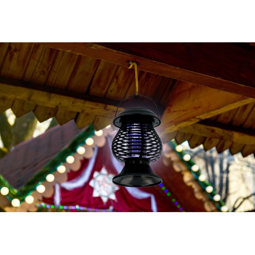 Grundig - Lampe solaire LED UV avec piège à insecte LED/1W/1,2V IPX4