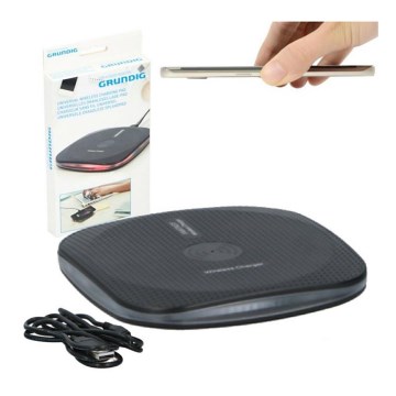 Grundig - LED Chargeur de téléphone sans fil LED/5W/5V