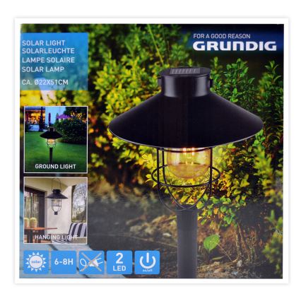 Grundig - LED Lampe solaire LED/1,2V