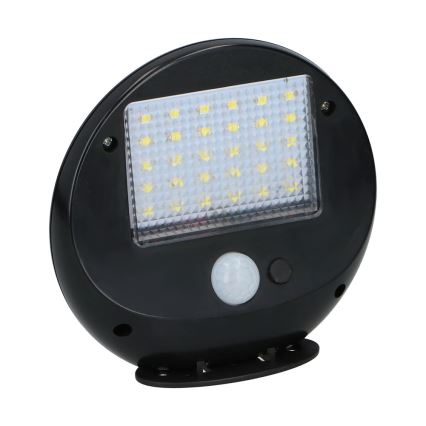 Grundig - LOT 2x Applique murale solaire avec détecteur de mouvement et de crépuscule LED/3,2V 600 mAh
