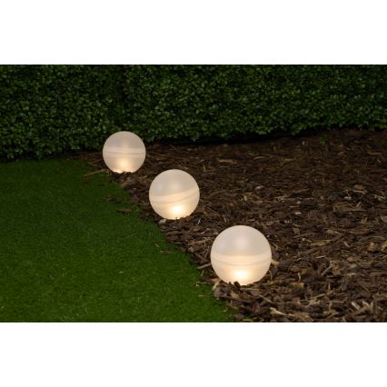 Grundig - LOT 5x Lampe solaire RGBW LED/3,2V IP44