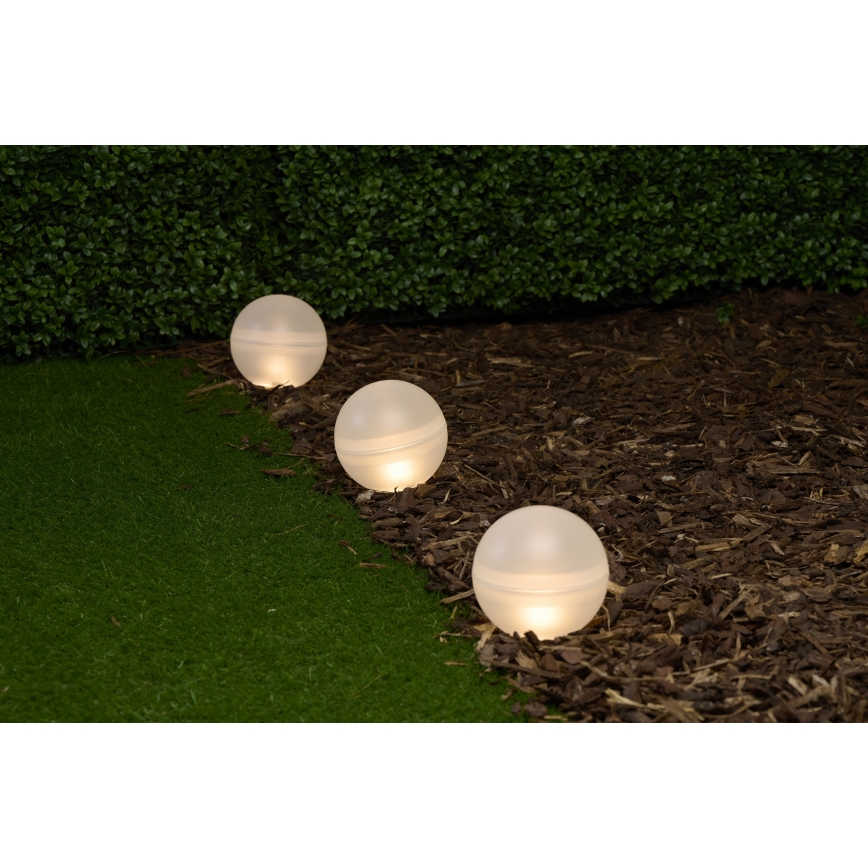Grundig - LOT 5x Lampe solaire RGBW LED/3,2V IP44