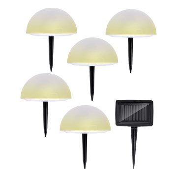 Grundig - LOT 5x Lampe solaire RGBW LED/3,2V IP44