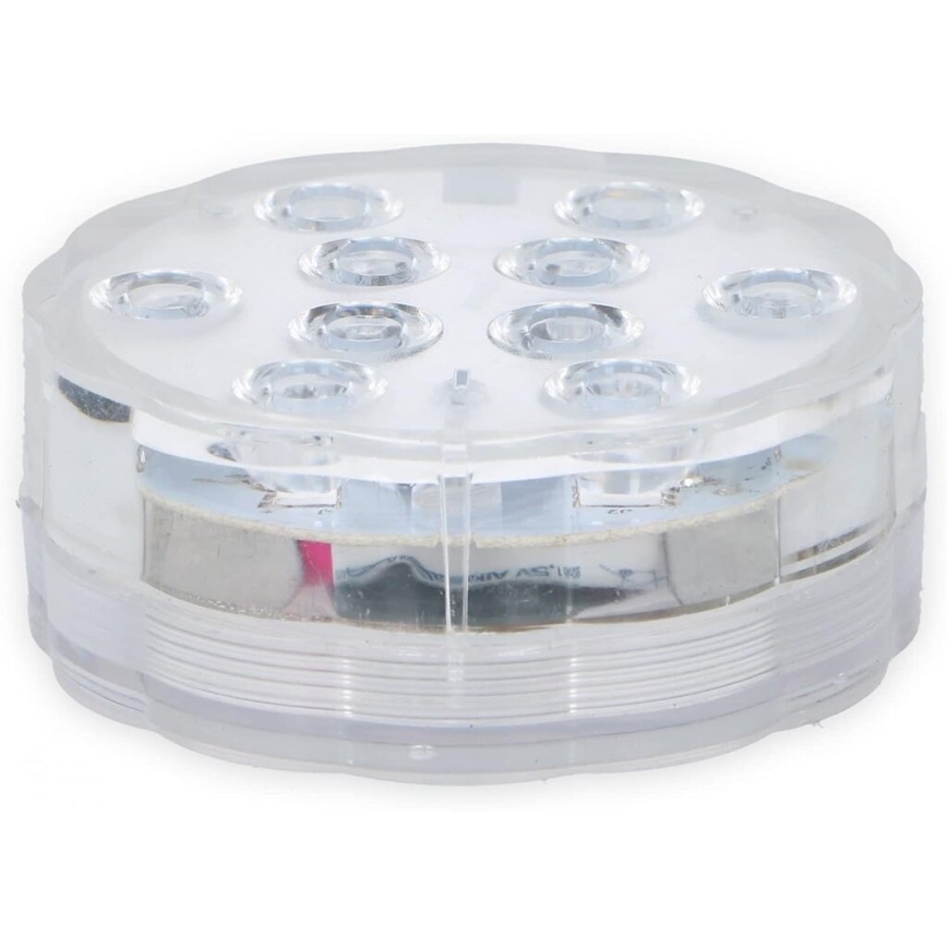 Grundig - ENSEMBLE de 3 luminaires LED RGBW dimmables LED/3W/3xAAA IP65 + télécommande