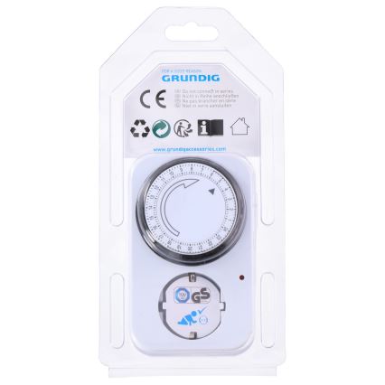 Grundig - Prise avec minuteur 3500W/230V