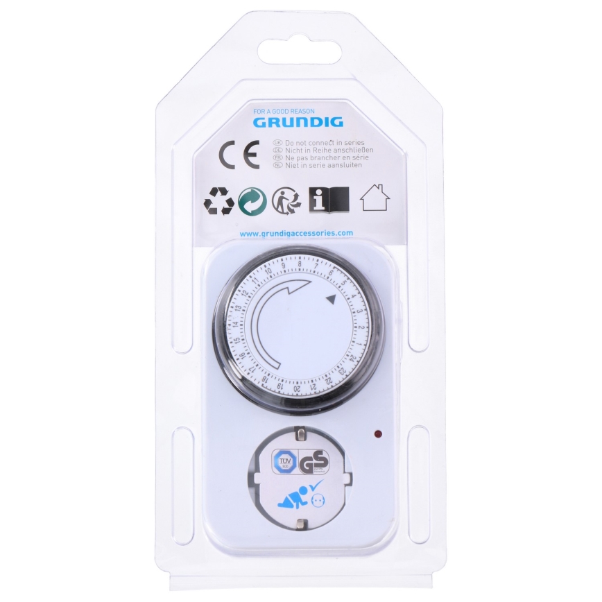 Grundig - Prise avec minuteur 3500W/230V