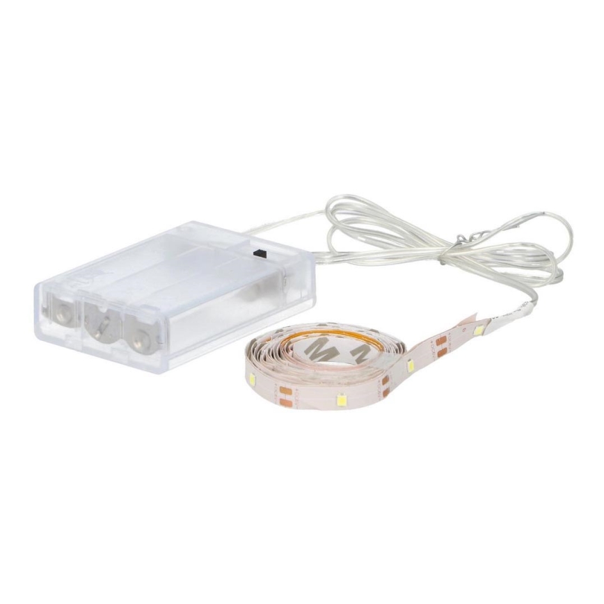 Grundig - Ruban 2m LED/3xAA rouge