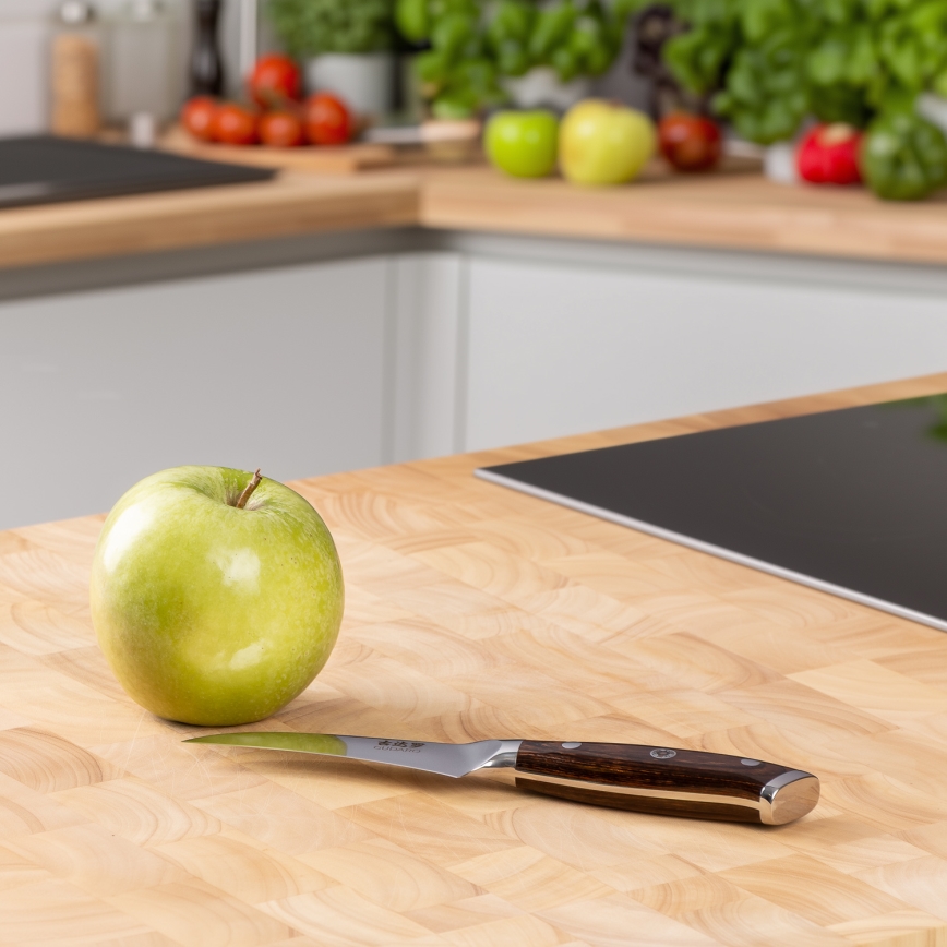 Gudaro -Couteau d'office pour fruits FENG 3,5, 67 couches d'acier, longueur 9,5cm