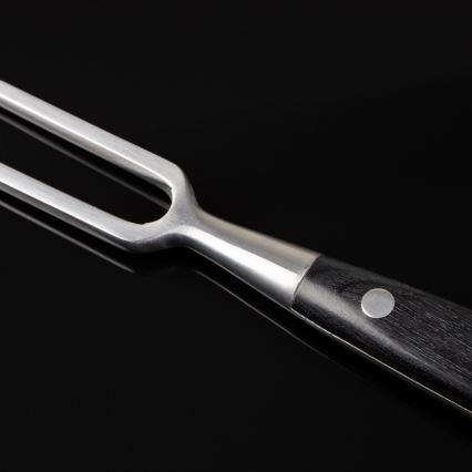 Gudaro - Fourchette de cuisine SHIRO noire/pakka