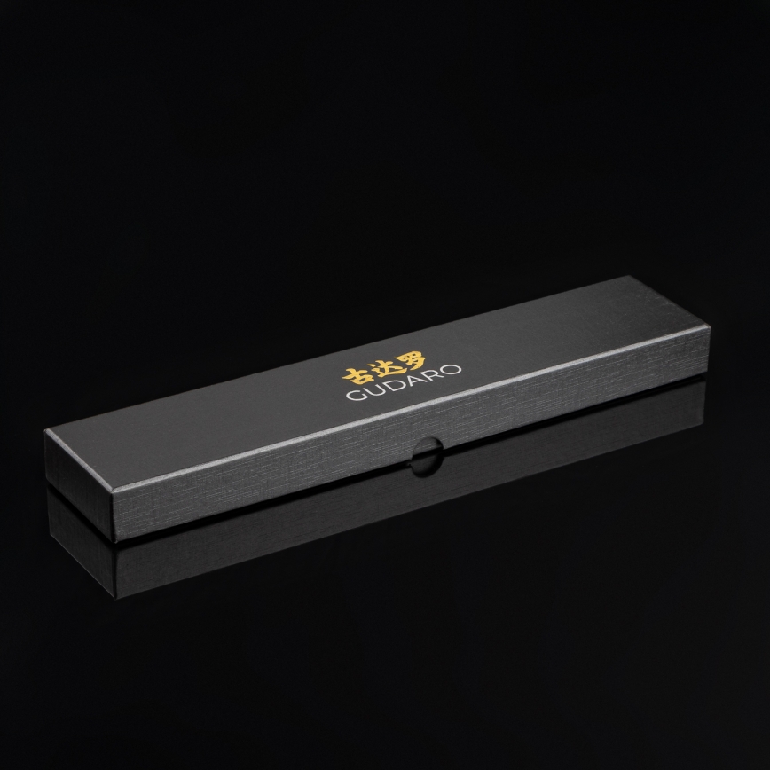 Gudaro - Fourchette de cuisine SHIRO noire/pakka