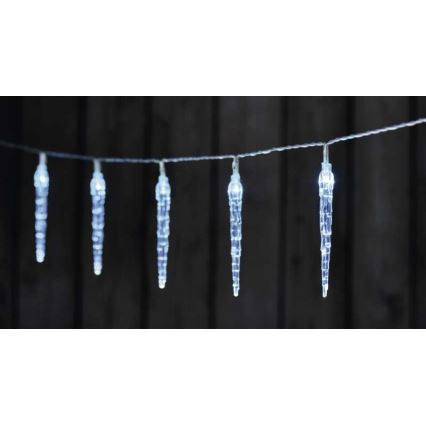 Guirlande de Noël 10xLED/2xAA 1,65m