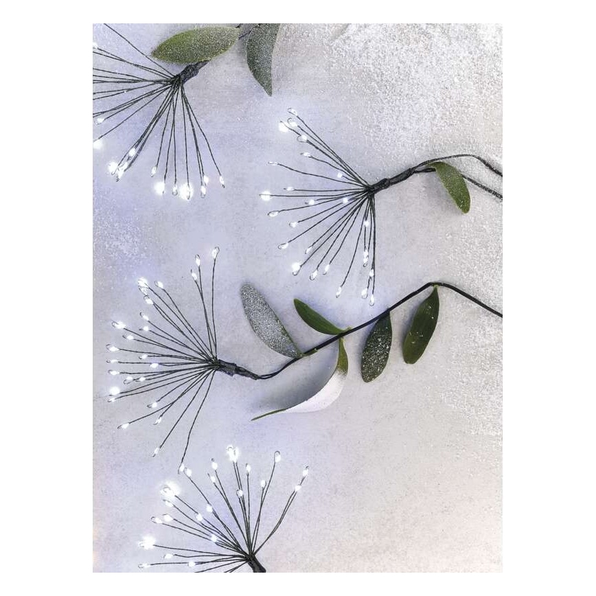 Guirlande de noël 150xLED/5,35m blanc froid