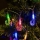 Guirlande de noël 20xLED 2,25m multicolore canne